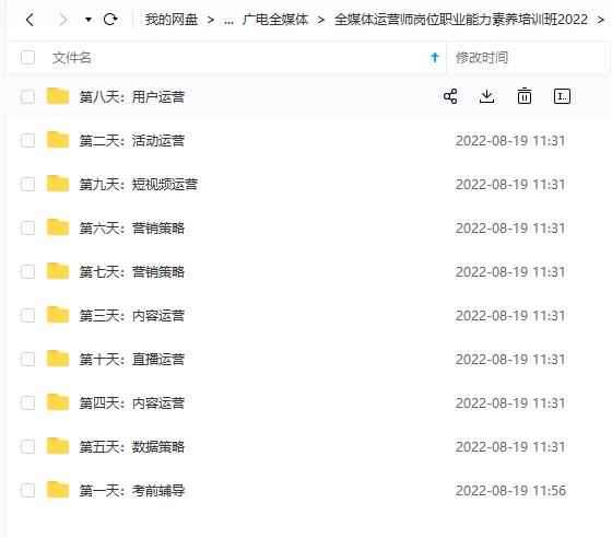 图片[2]-2022全媒体运营师：起薪高，待遇好，紧跟时代风口（全套视频课程 配套课件)-华创网