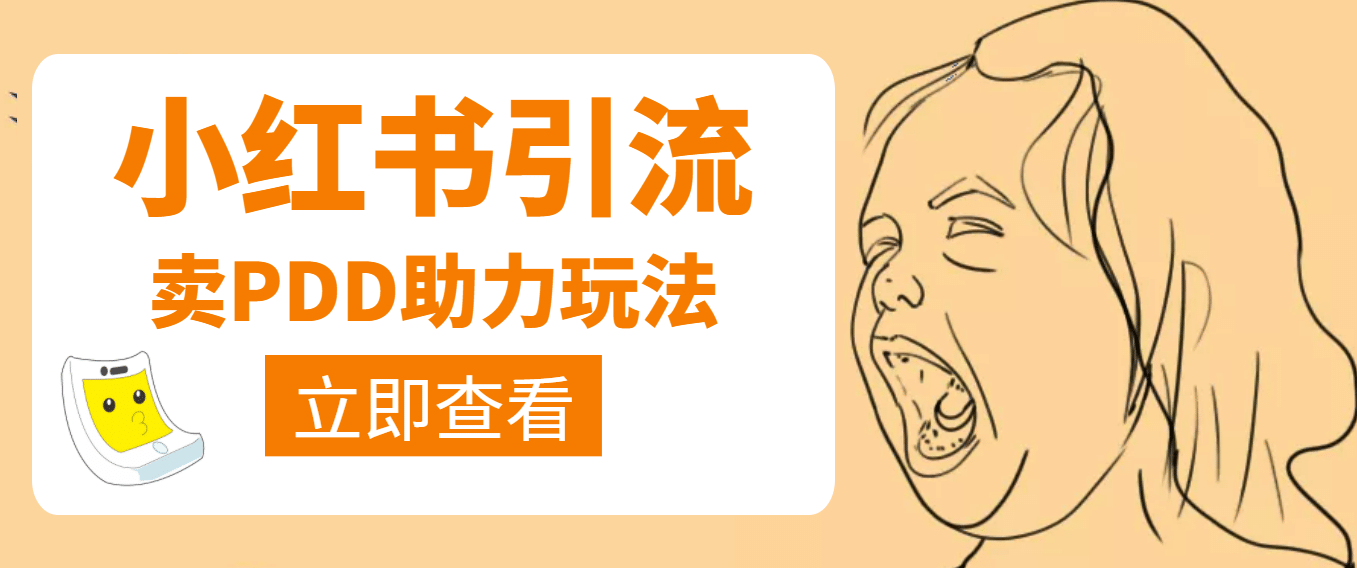 利用小红书卖拼多多助力-华创网