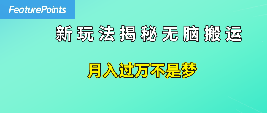 简单操作，每天50美元收入，搬运就是赚钱的秘诀！-华创网