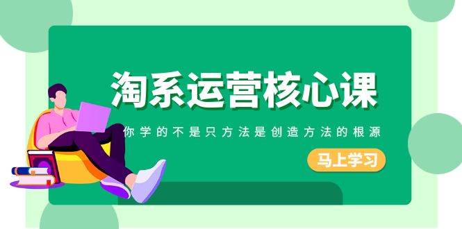 淘系-运营核心课，你学的不是只方法是创造方法的根源（190节课）-华创网